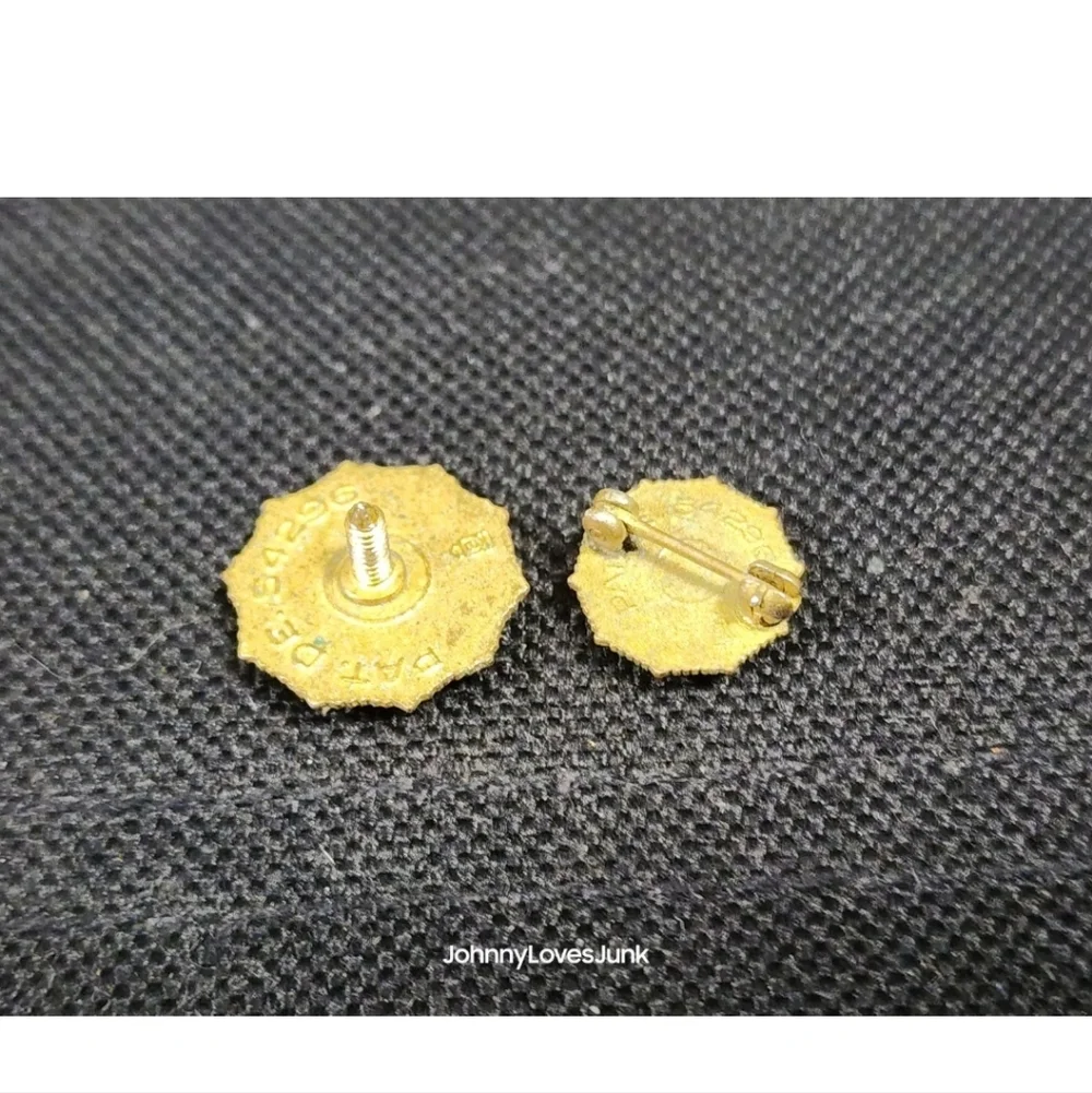 Vintage Lot Of 2 American Legion Fraternal Pins Used